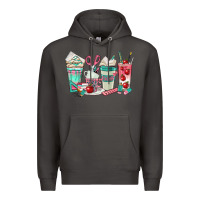 Smoke teacher coffee cups Premium Hoodie - texasbilliewilder