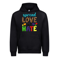 Foreset Green spread love not hate Urban Hoodie - texasbilliewilder