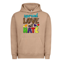 Pigment Burro spread love not hate Urban Hoodie - texasbilliewilder