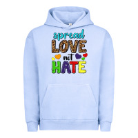 Pigment Grape Ice spread love not hate Urban Hoodie - texasbilliewilder