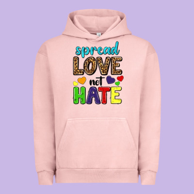 Urban Hoodie spread love not hate