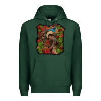 Sports Green valentine's day cowboy cactus rose Premium Hoodie - RanaPortraitStore