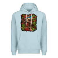 Blue Mist valentine's day cowboy cactus rose Premium Hoodie - RanaPortraitStore