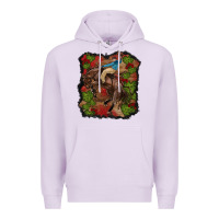 Lilac valentine's day cowboy cactus rose Premium Hoodie - RanaPortraitStore