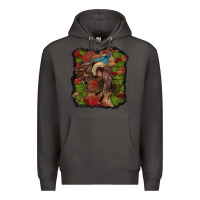 Smoke valentine's day cowboy cactus rose Premium Hoodie - RanaPortraitStore