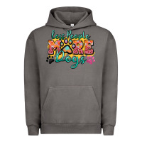 Pigment Tornado less people more dogs paw zillion Urban Hoodie - Zillion Design Studio