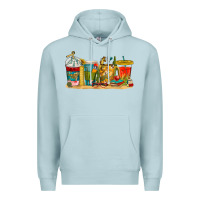 Blue Mist teacher fuel coffee cups Premium Hoodie - texasbilliewilder