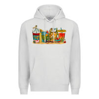 Dove Grey teacher fuel coffee cups Premium Hoodie - texasbilliewilder