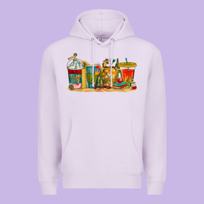 Teacher Fuel Coffee Cups Premium Hoodie Designed By Texasbilliewilder