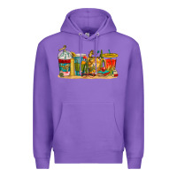 Purple teacher fuel coffee cups Premium Hoodie - texasbilliewilder