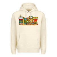 Sandshell teacher fuel coffee cups Premium Hoodie - texasbilliewilder