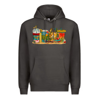 Smoke teacher fuel coffee cups Premium Hoodie - texasbilliewilder