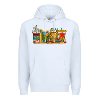 White teacher fuel coffee cups Premium Hoodie - texasbilliewilder