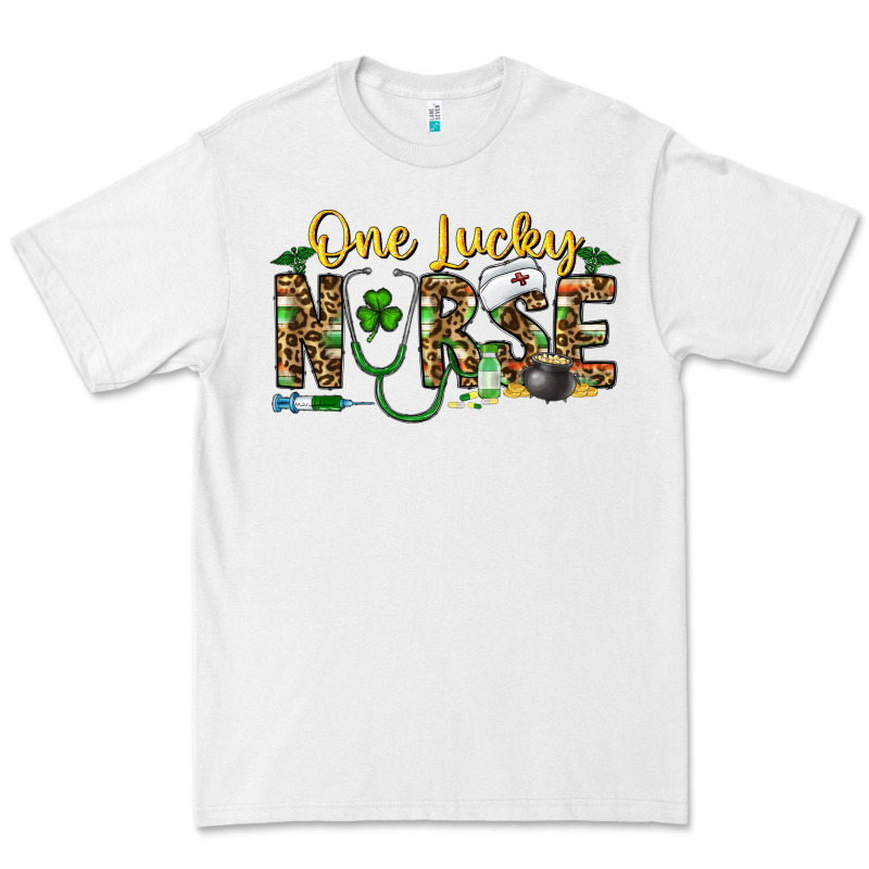 One Lucky Nurse Premium Tee by CowhideDigitalArt | Teevron