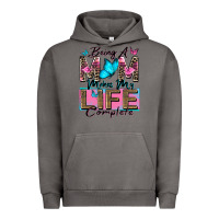 Pigment Tornado being a mom makes my life complete Urban Hoodie - Zillion Design Studio