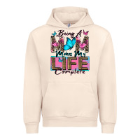 Sandshell being a mom makes my life complete Urban Hoodie - Zillion Design Studio