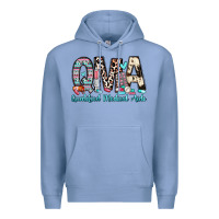 Colony Blue qma qualified medical aide Premium Hoodie - Zillion Design Studio