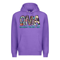 Purple qma qualified medical aide Premium Hoodie - Zillion Design Studio