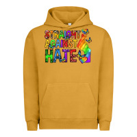 Pigment Peanut Butter straight against hate pride lgbtq Urban Hoodie - texasbilliewilder