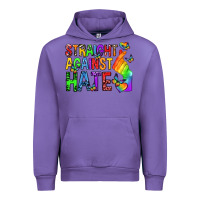 Tulip straight against hate pride lgbtq Urban Hoodie - texasbilliewilder