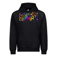 Black we are all human pride lgbtq Urban Hoodie - texasbilliewilder