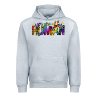 Heather Grey we are all human pride lgbtq Urban Hoodie - texasbilliewilder