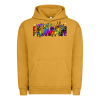 Pigment Peanut Butter we are all human pride lgbtq Urban Hoodie - texasbilliewilder