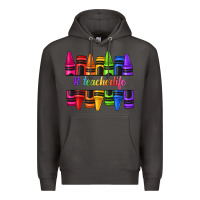 Smoke teacher life crayons Premium Hoodie - texasbilliewilder