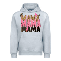 Heather Grey mama mama mama lightning bold Urban Hoodie - Zillion Design Studio