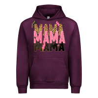 Mauve Wine mama mama mama lightning bold Urban Hoodie - Zillion Design Studio