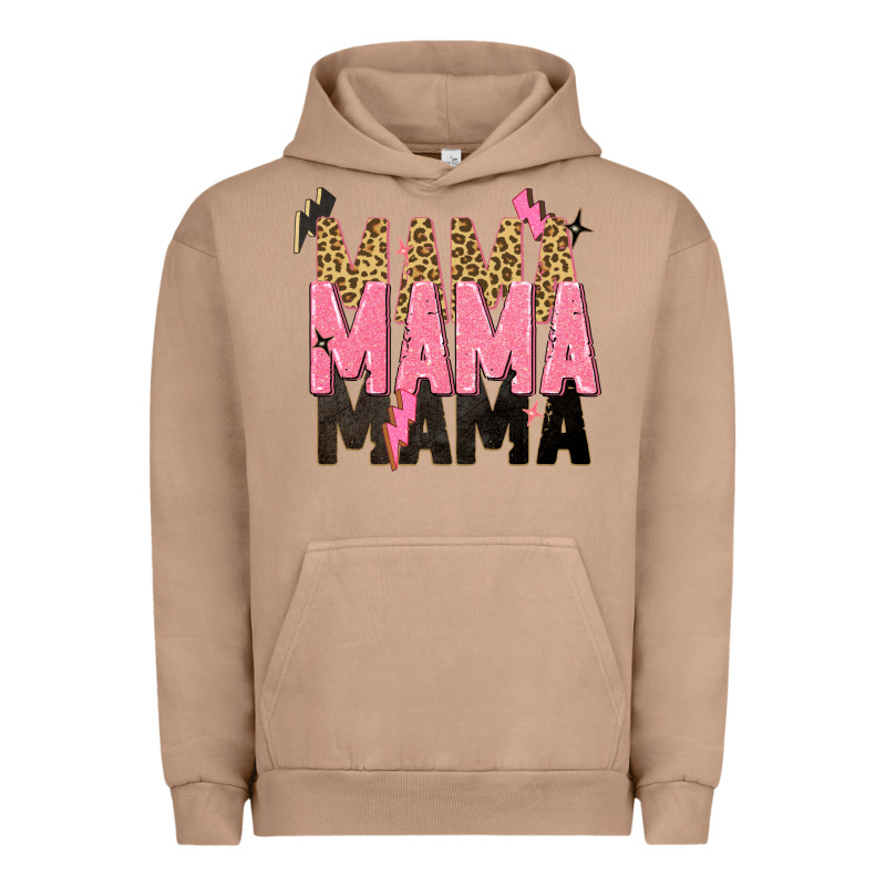 Mama Mama Mama Lightning Bold Urban Hoodie by Zillion Design Studio | Teevron