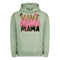 Pigment Oil Green mama mama mama lightning bold Urban Hoodie - Zillion Design Studio