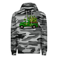 Slate Camo st patricks truck shamrock horseshoe gold Premium Hoodie - RanaPortraitStore
