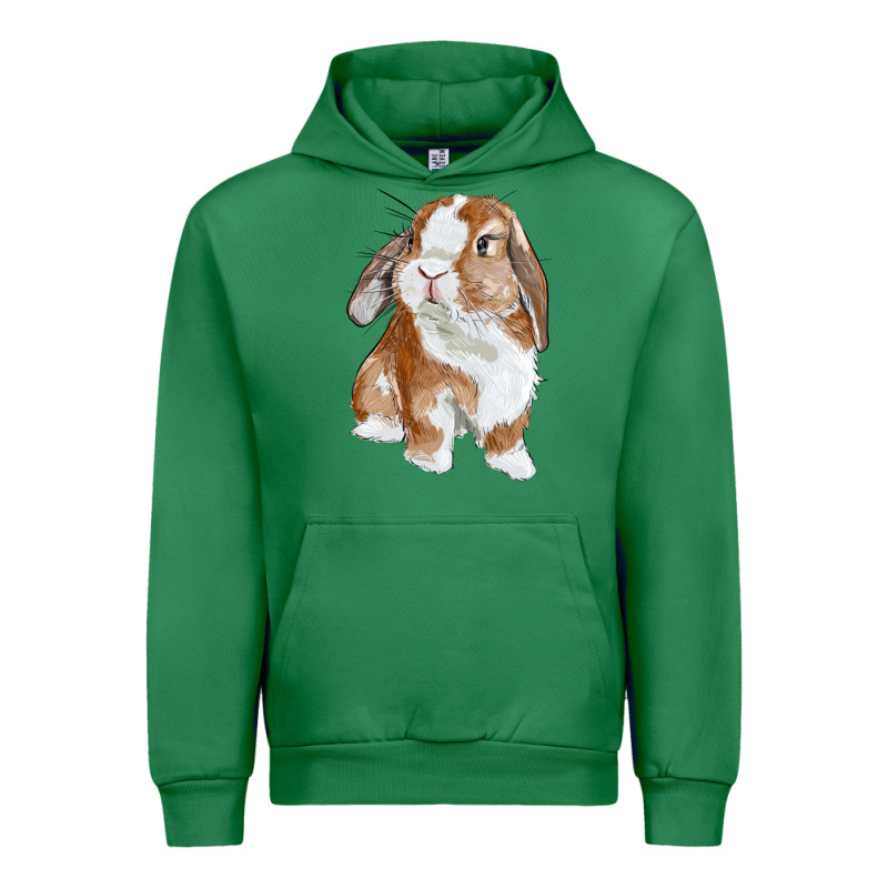 Cute Bunny Urban Hoodie by RanaPortraitStore | Teevron