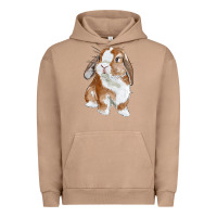 Pigment Burro Cute Bunny Urban Hoodie - RanaPortraitStore