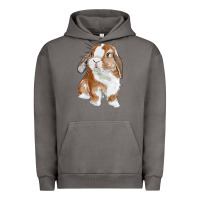 Pigment Tornado Cute Bunny Urban Hoodie - RanaPortraitStore