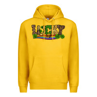 Lemon st patricks shamrock gold with rainbow Premium Hoodie - RanaPortraitStore