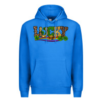 True Royal st patricks shamrock gold with rainbow Premium Hoodie - RanaPortraitStore