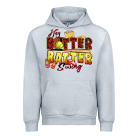 Heather Grey hey batter batter swing softball Urban Hoodie - Zillion Design Studio