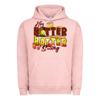 Pigment Salmon hey batter batter swing softball Urban Hoodie - Zillion Design Studio