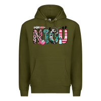 Army Green nicu Premium Hoodie - Zillion Design Studio