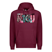 Burgundy nicu Premium Hoodie - Zillion Design Studio