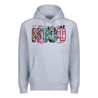 Heather Grey nicu Premium Hoodie - Zillion Design Studio