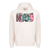 Pale Pink nicu Premium Hoodie - Zillion Design Studio