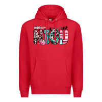 Red nicu Premium Hoodie - Zillion Design Studio