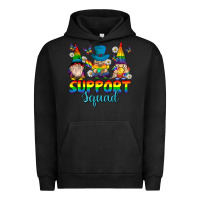 Pigment Black support squad pride gnomies Urban Hoodie - texasbilliewilder