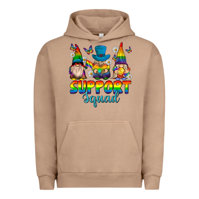 Support Squad Pride Gnomies Urban Hoodie by texasbilliewilder | Teevron