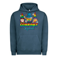 Pigment Midnight Navy support squad pride gnomies Urban Hoodie - texasbilliewilder