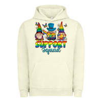 Pigment Pistachio support squad pride gnomies Urban Hoodie - texasbilliewilder