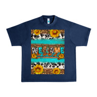 Navy Welcome fall Urban Heavy Tee - Artiststas